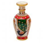 12. Marble Handicraft - Lovely Peacock Flower Vase