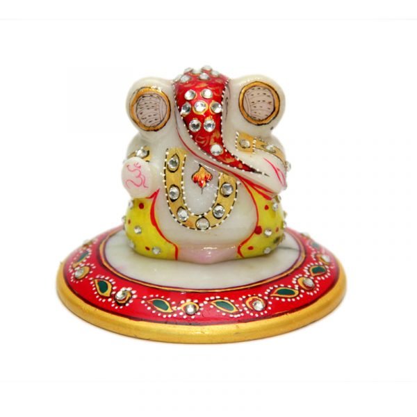 2. Marble Handicraft - Carved Ganesh