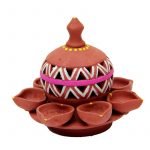 20. Clay Handicraft - Cutting Diya