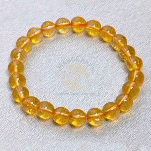 Natural Healing Stone Crystal Bracelet – Citrine