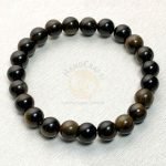 Natural Healing Stone Crystal Bracelet - Golden Obsidian