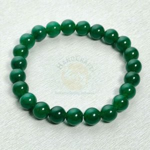 Natural Healing Stone Crystal Bracelet - Green Jade