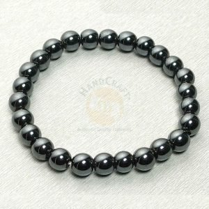 Natural Healing Stone Crystal Bracelet - Hemetite