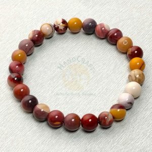 Natural Healing Stone Crystal Bracelet - Mookaite