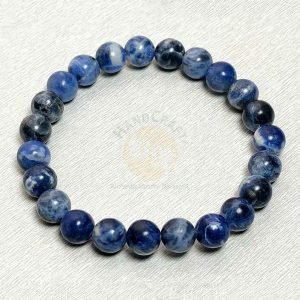 Natural Healing Stone Crystal Bracelet - Sodalite