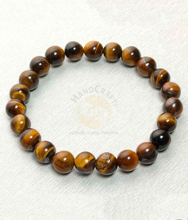 Natural Healing Stone Crystal Bracelet - Tiger Eye